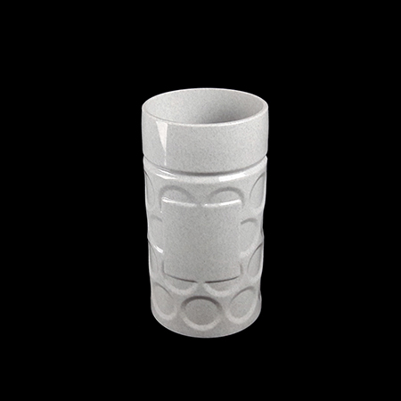 .5L Dimpled German Beer Stein - Non-Handled - Granite