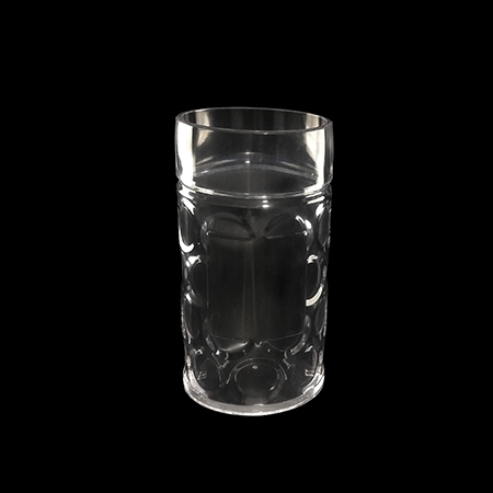 .5L Dimpled German Beer Stein - Translucent