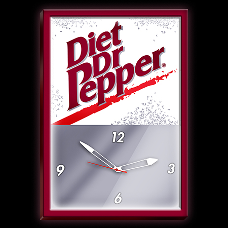 Modular Illuminated Panel with Graphics & Battery Clock