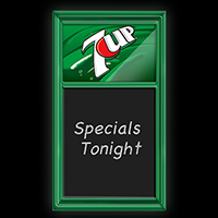 Non-Illuminated Chalk Board