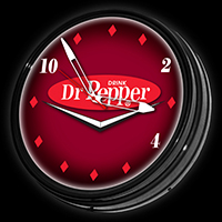 19” Illuminated Electric Clock