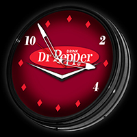 19” Non-Illuminated Electric Clock