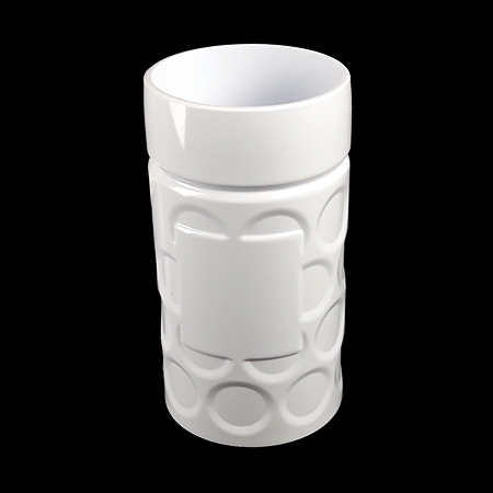 1L Dimpled German Beer Stein (Non‑Handled)